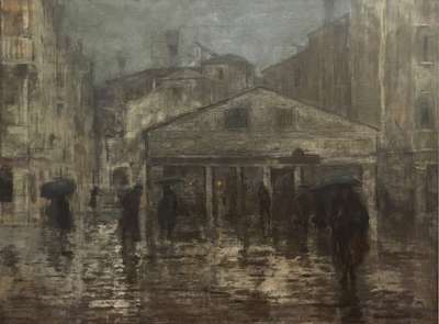 Grey evening in Venice - Vianello Cesare